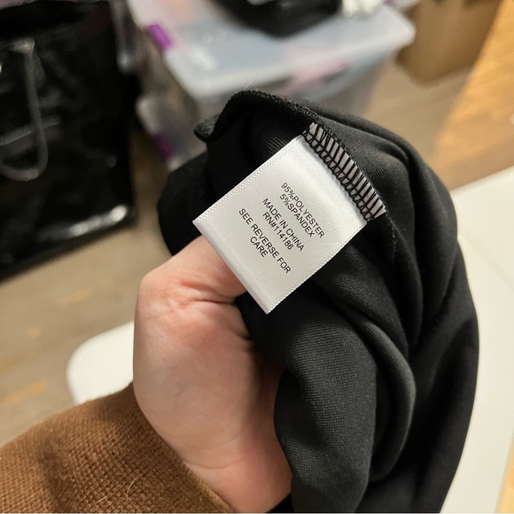 Juicy Couture Velour Pants Big Bling Spellout Liquorice Black XL - Picture 7 of 10